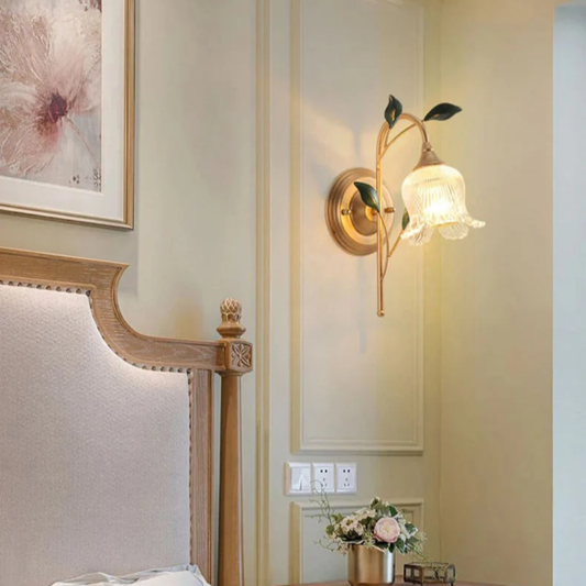 Golden Branch LED Wall Light