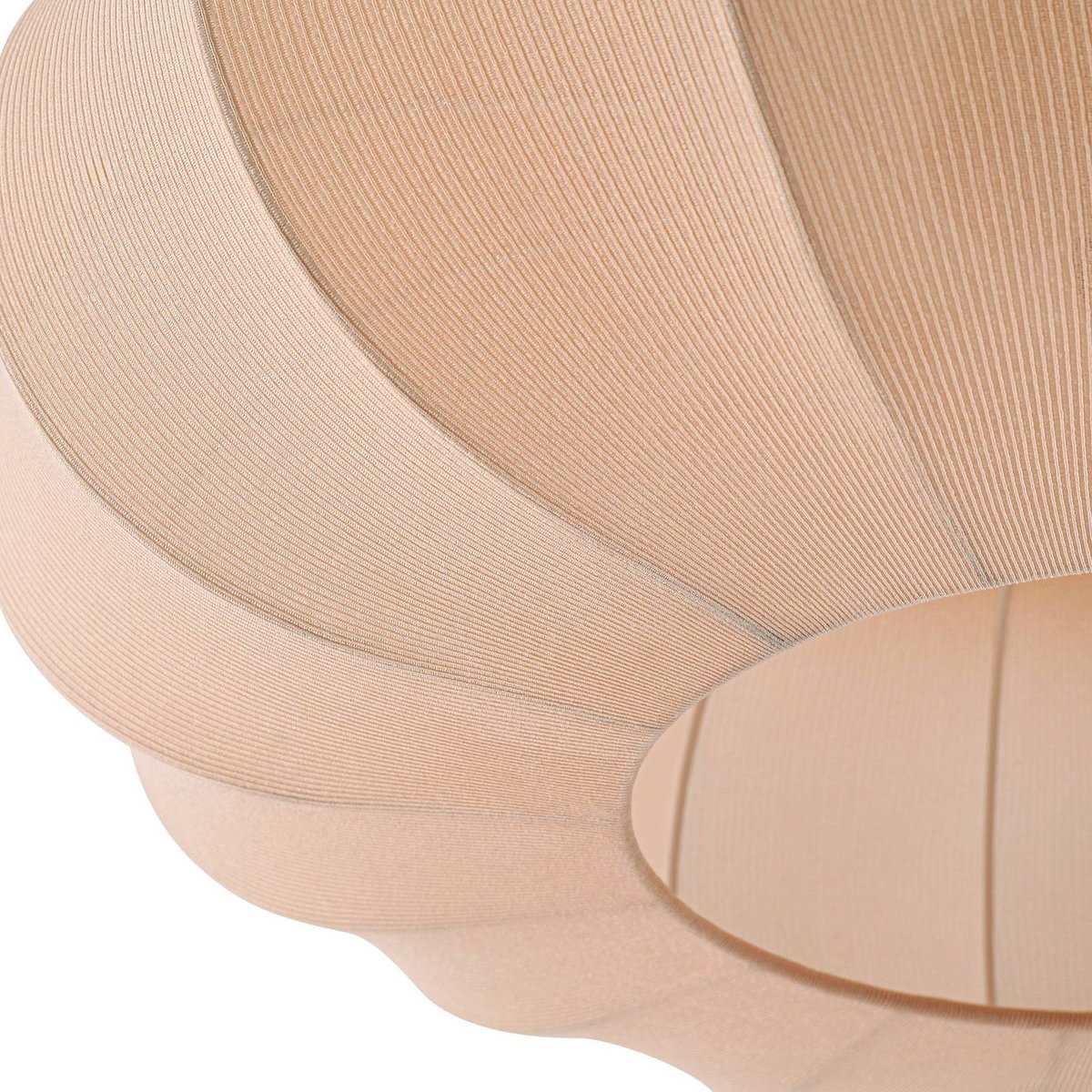 Ceiling Light Beige Fabric