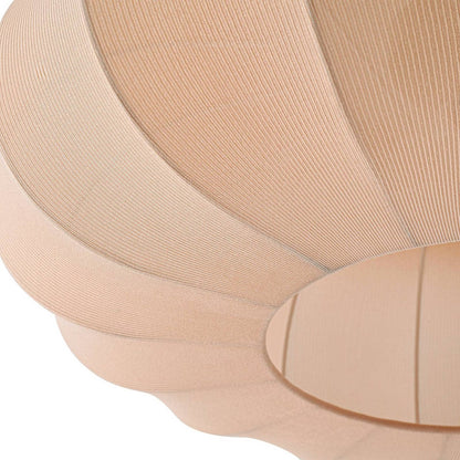 Ceiling Light Beige Fabric