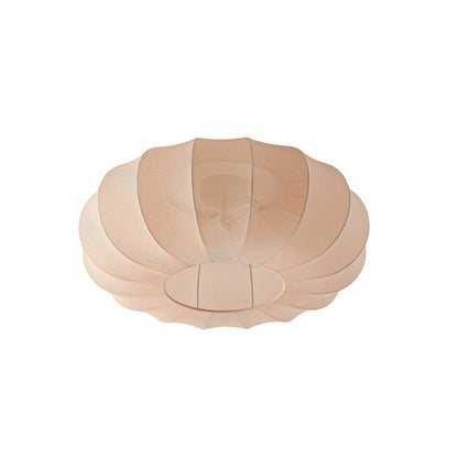Ceiling Light Beige Fabric