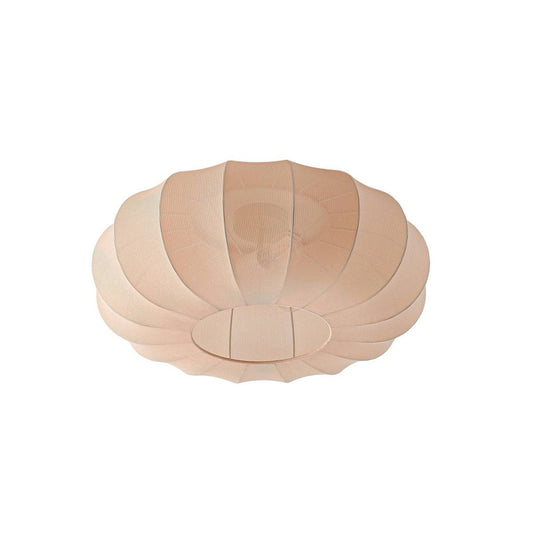 Ceiling Light Beige Fabric