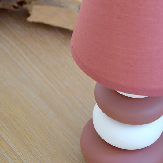 Ceramic Table Lamp Brown