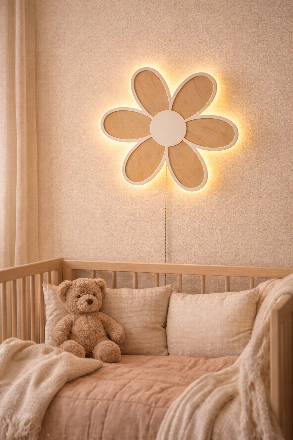 Flower Nursery Lighting Wall