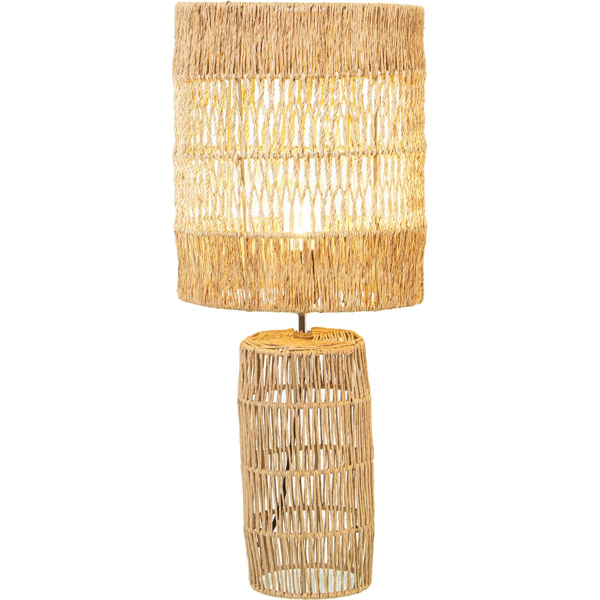 Handmade Rattan Table Lamp
