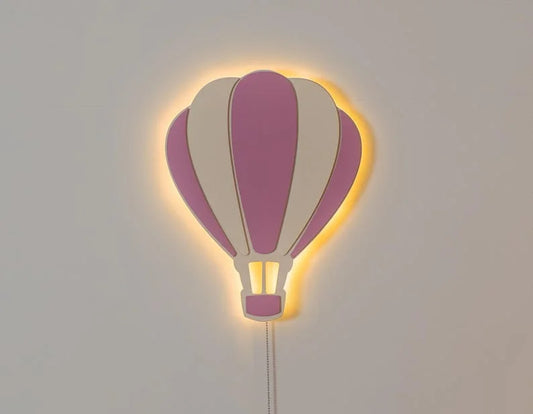 Nursery Light Wall Pink & White