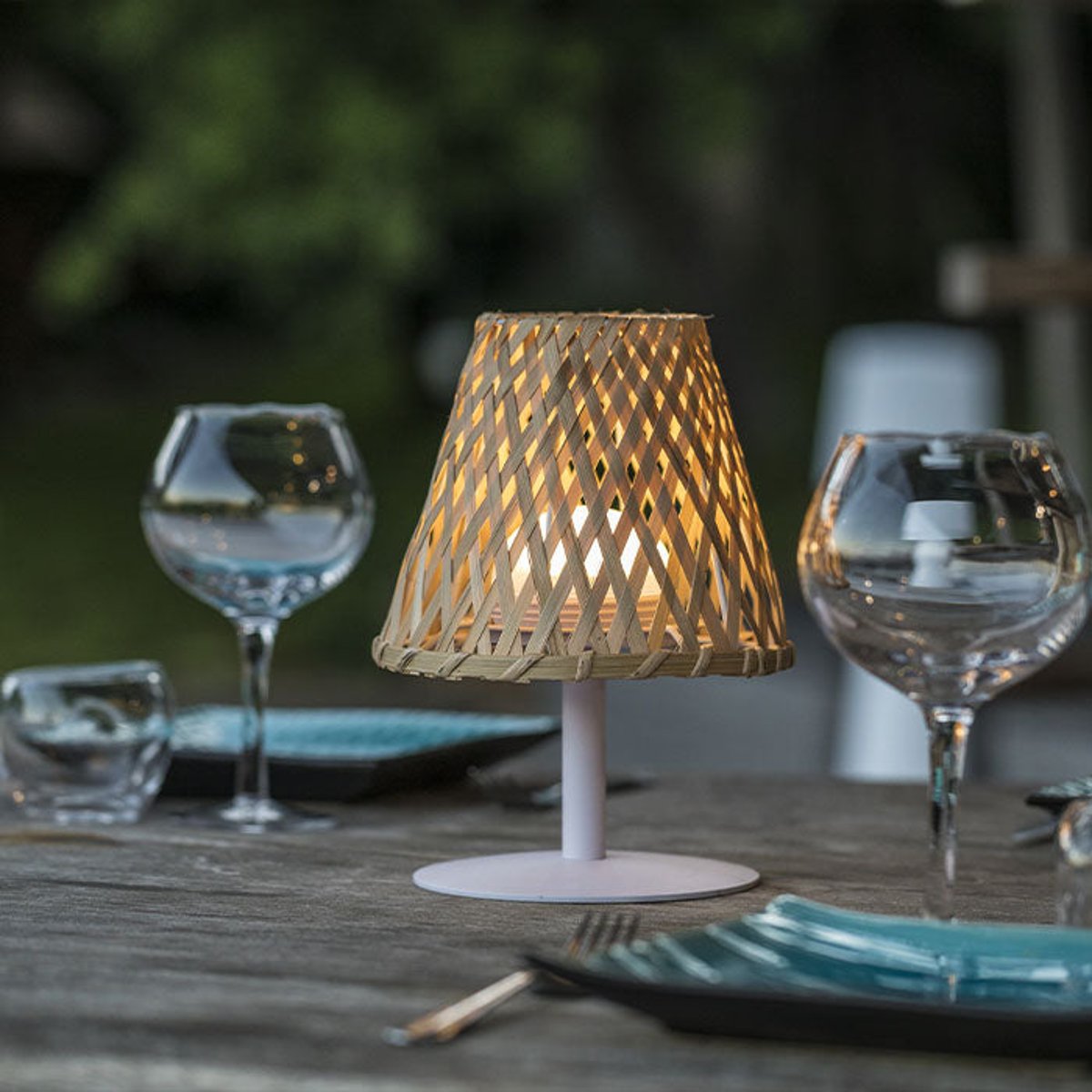 Set of 2 Wireless Table Lamps