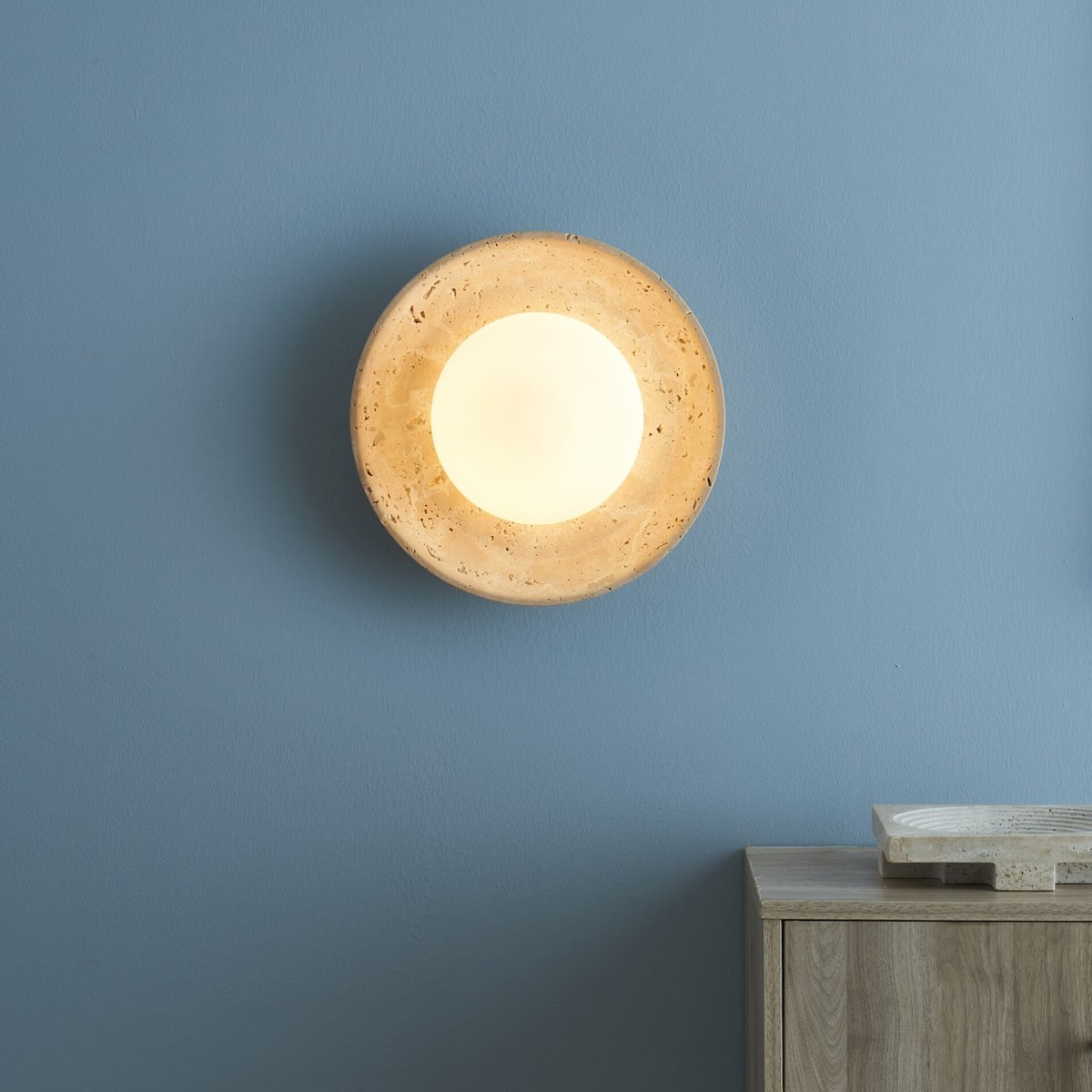 Small Ceiling Light Stone