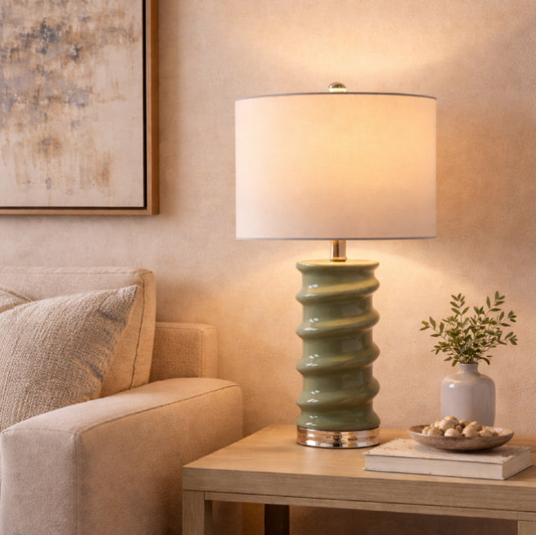 Modern Spiral Table Lamp